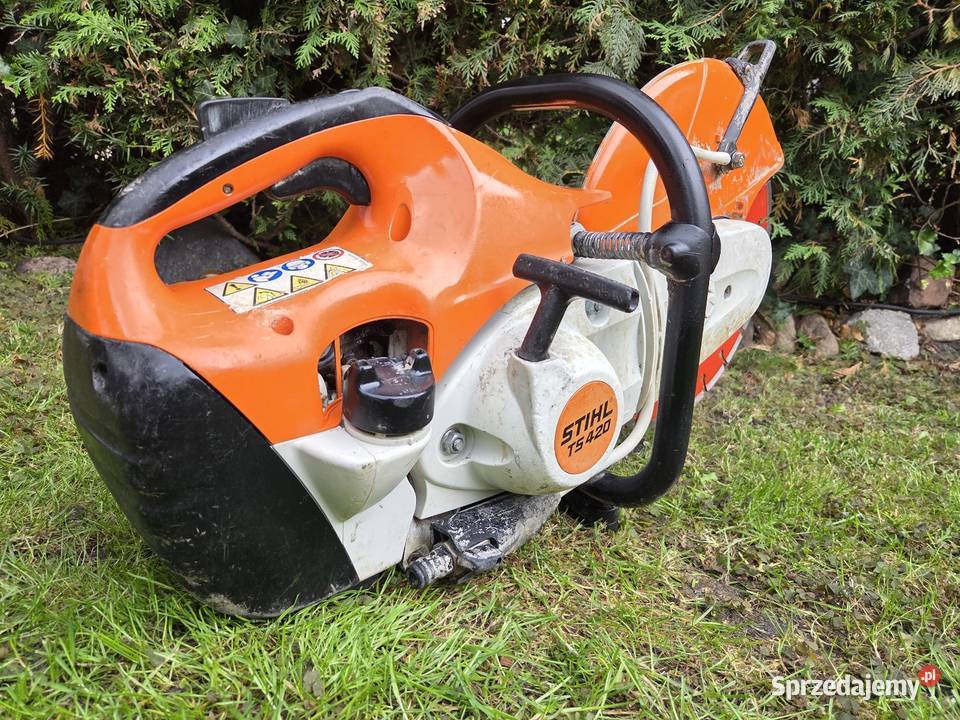 Piła do betonu przecinarka spalinowa STIHL TS420 Piły tarczowe łódzkie Łowicz