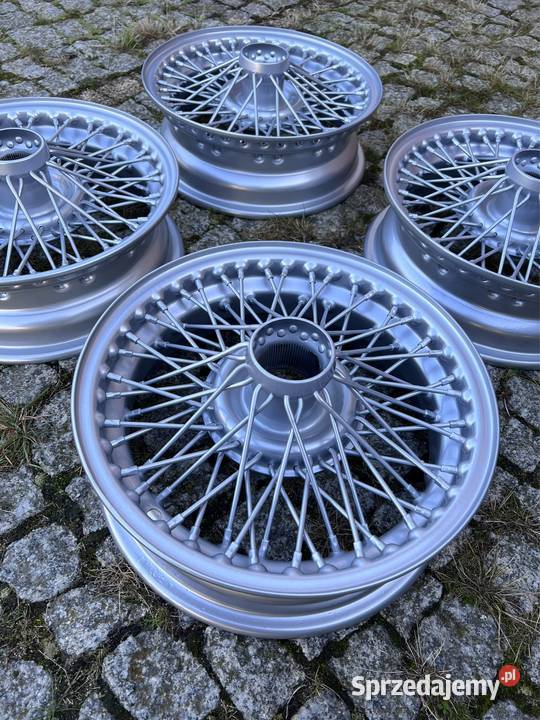 Zestaw felg szprychowych 14 MG Triumph Jaguar Świebodzin