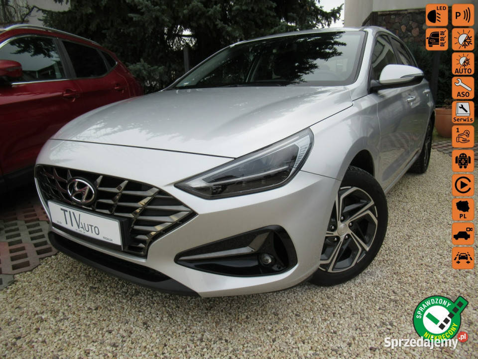 Hyundai i30 BEZWYPADKOWY Fabryczna Gwarancja Kamera FULL LED Salon Serwis …