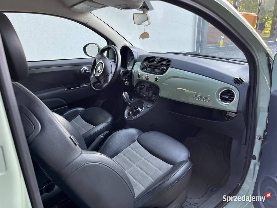 Fiat 500 miętowy 69KM Motoryzacja