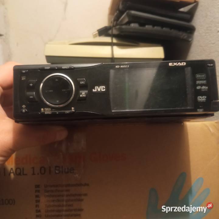 Radio JVC exad KDAVX11 dvd cdmp3 Szczecin sprzedam