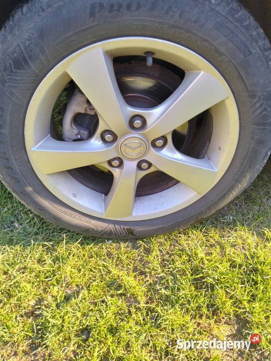Alufelgi 16 mazda z oponami lubelskie Niezabitów-Kolonia