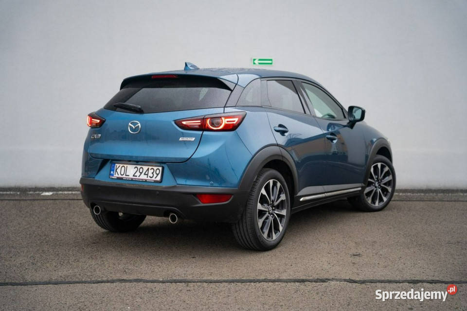 Mazda CX3 Eternal Blue Salon Bezwypadkowy bluetooth CX-3 małopolskie Kraków