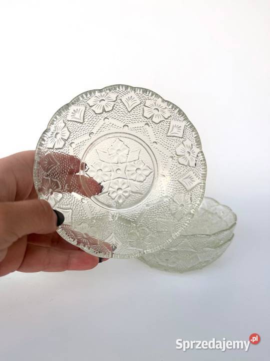 5x Salaterka Bratki HSG Ząbkowice L Fiedorowicz Porcelana i szkło Kraków