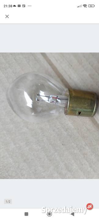 Żarówka tylnej lampy Ursus 4011 nowa PRL Warszawa
