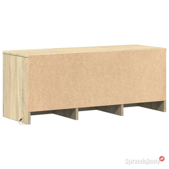 Szafka TV z LED dąb sonoma 97x34x40 WM852238 Warszawa sprzedam