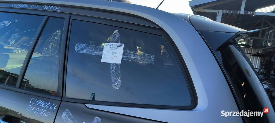 SZYBA LEWY TYŁ CITROEN C4 PICASSO osobowe Lipno