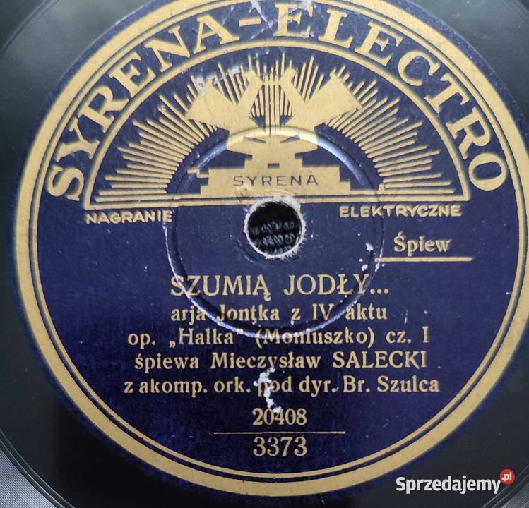Płyta Syrena Electro mazowieckie Warszawa