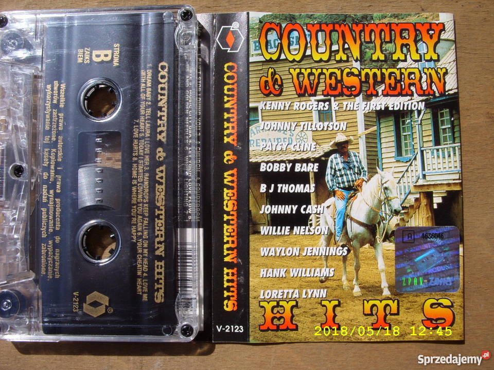 COUNTRY kaseta countrywestern hits Wołów