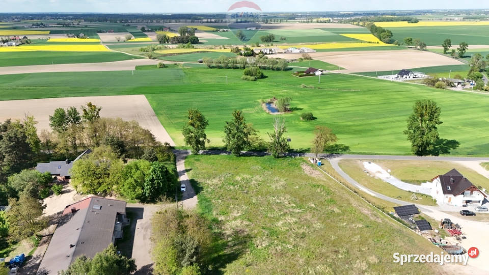 Działka budowlana 20 min Poznania A2 Buk budowlana wielkopolskie Brzoza