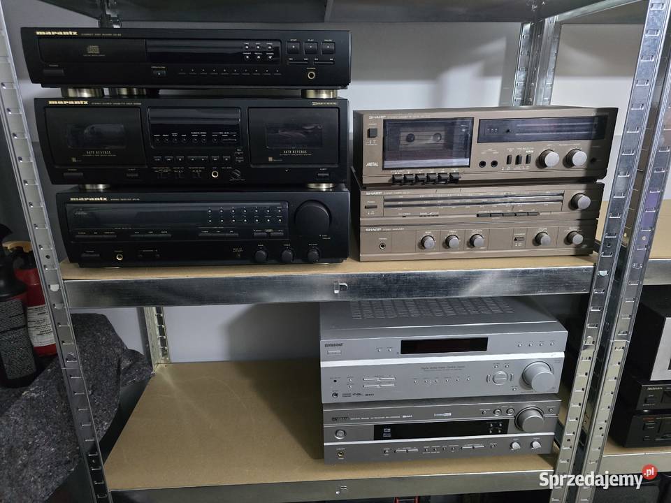 Magnetofony 7 sztuk wielkopolskie Konin