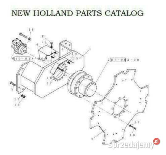 HOLLAND 4140 4400 4410 445 532 katalog części