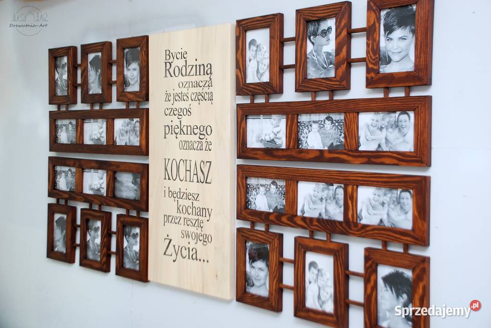 Ramka na Zdjęcia Rama Drewno Fotografia Białystok sprzedam