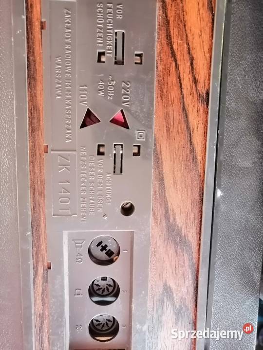 magnetofon szpulowy UNITRA ZK 140 T de luxe