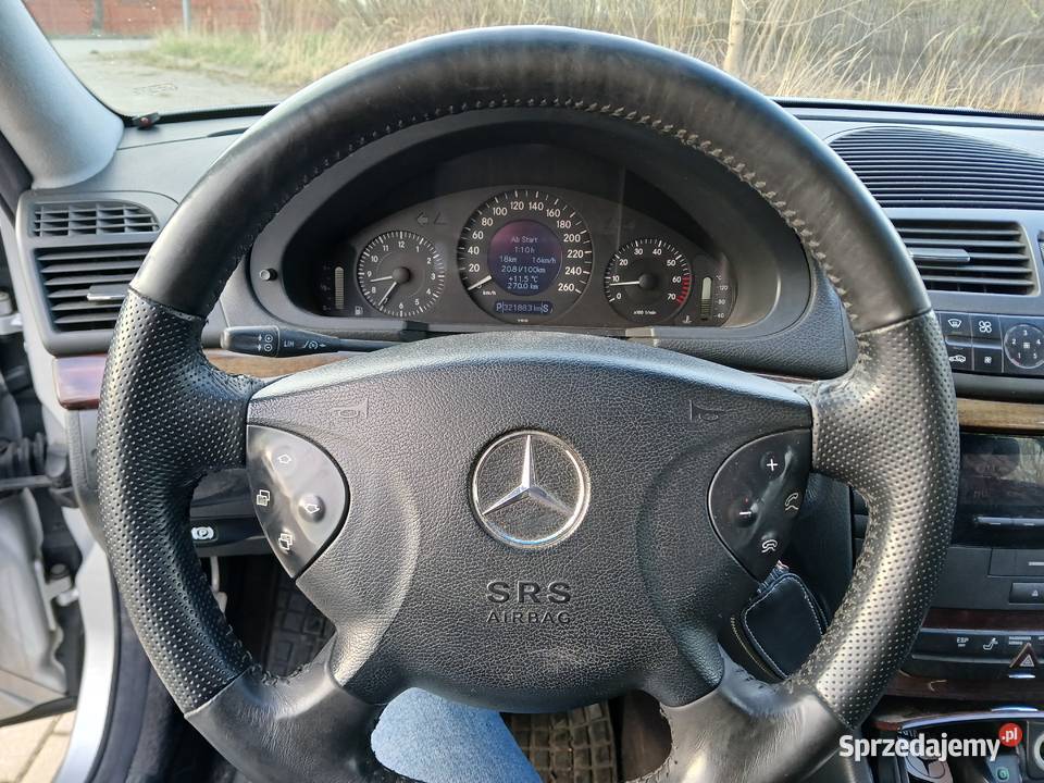 Mercedes W 211 E240 poj26 V6 LPG Rok produkcji 2002 Bielawa