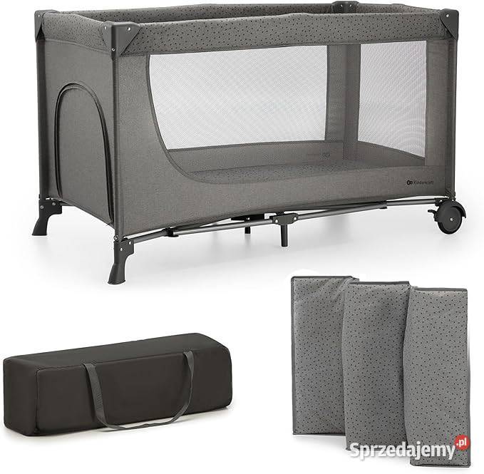 Łóżeczko turystyczne Kinderkraft JOY 2 GREY Jadowniki sprzedam