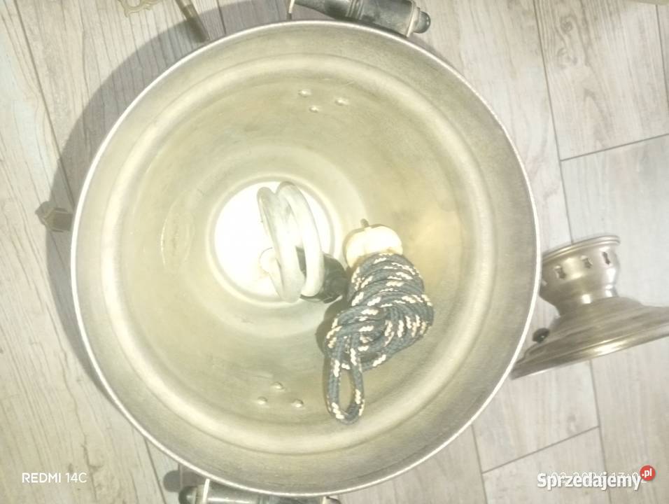 Samowar elektryczny PRL ZSRR komplet oryginał łódzkie Łódź sprzedam