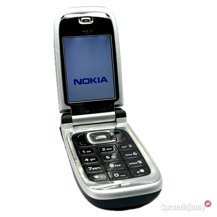 Telefon komórkowy Nokia 6131 czarnosrebrny Nokia Warszawa