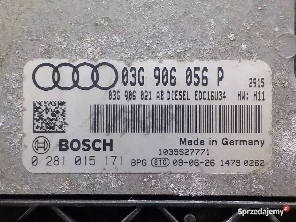 AUDI A3 8P II LIFT 09r CABRIO 2D sterownik Suków