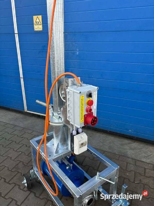 Mieszadło do gnojowicy podrusztowe wózek Proszówka