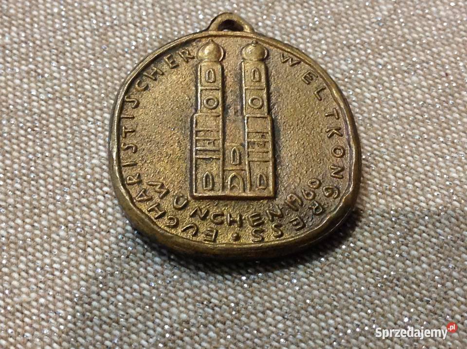 Wisiorek Religijny Z Brązu PRO MUNDI VITA Stary lubuskie Nowa Sól