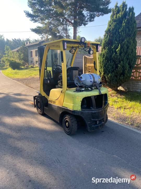 Wózek widłowy HYSTER H25FT LPG triplex przesuw śląskie Antonie sprzedam