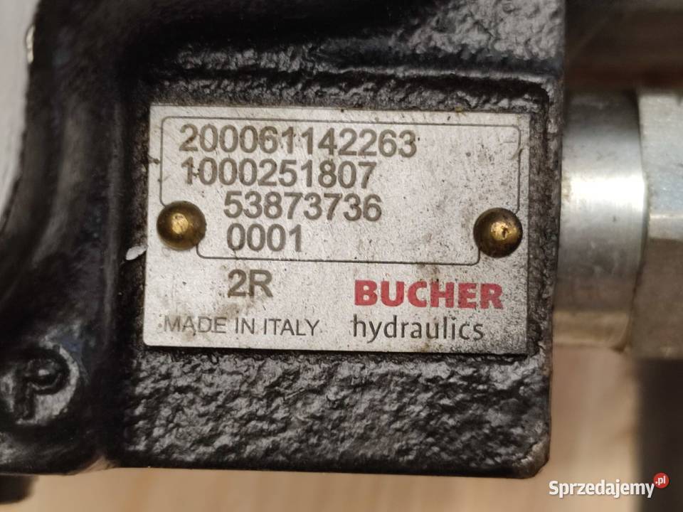 Rozdzielacz hydrauliczny 200061141163 BUCHER Pozostałe