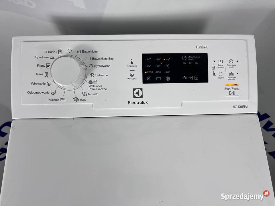Pralka Electrolux góry ładowana 61200 ob A Warszawa sprzedam