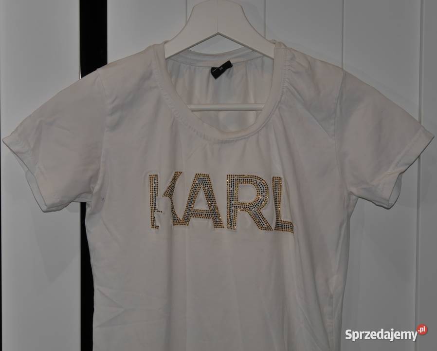 Karl Lagerfeld śliczna bluzeczka cyrkonie 36 S Wrocław sprzedam