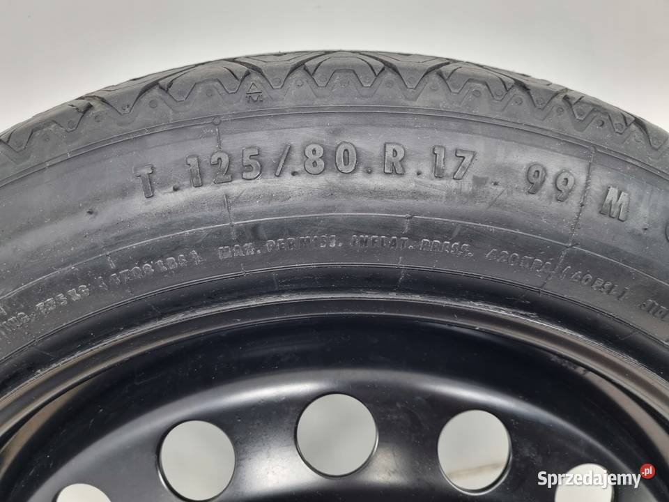 KOŁO DOJAZDOWE 12580 R17 31302356 5x108 Volvo Chełm