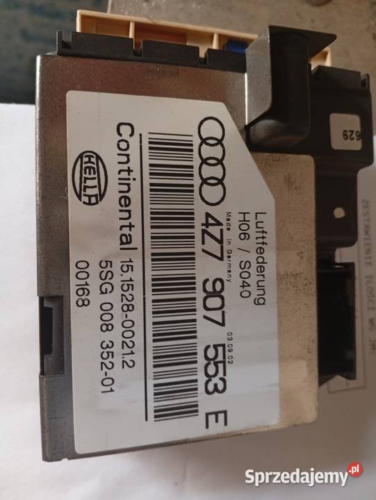 Sterownik zawieszenia 4Z7 907 553E Audi A6 C5 Kętrzyn