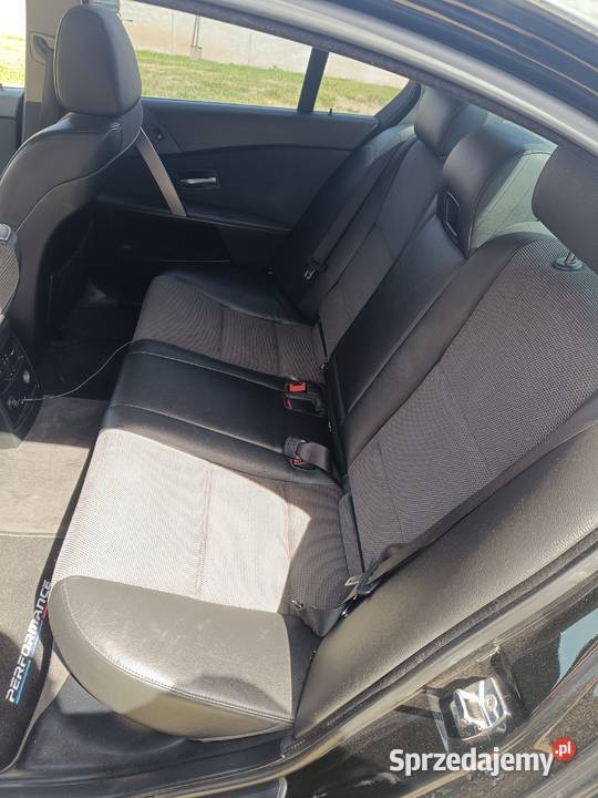 BMW e60 520d M47 2007 Automat Seria 5 dolnośląskie Jawor