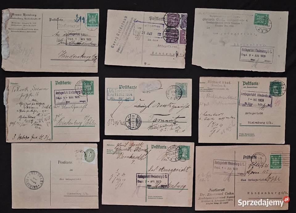 Karty Pocztowe 1900 roku Katowice