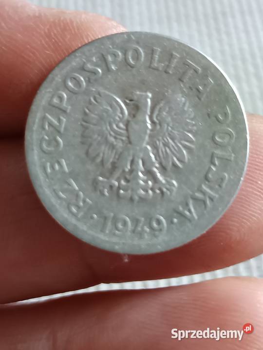 Sprzedam monete 50 gr 1949 r jjjj Numizmatyka lubelskie Chełm
