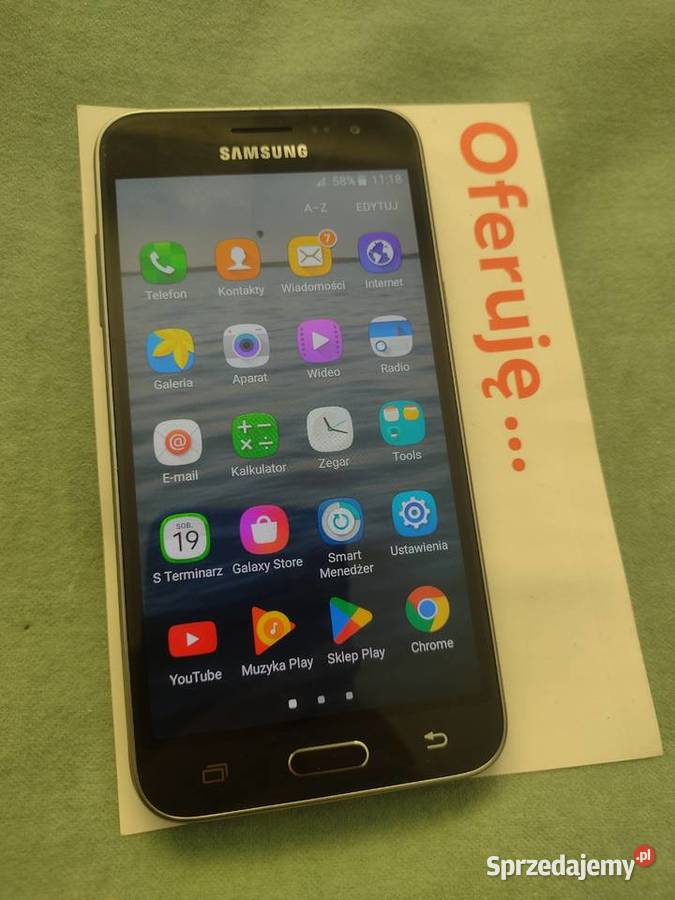 Samsung j 3 6 czarny sprawny bez rysek Warszawa