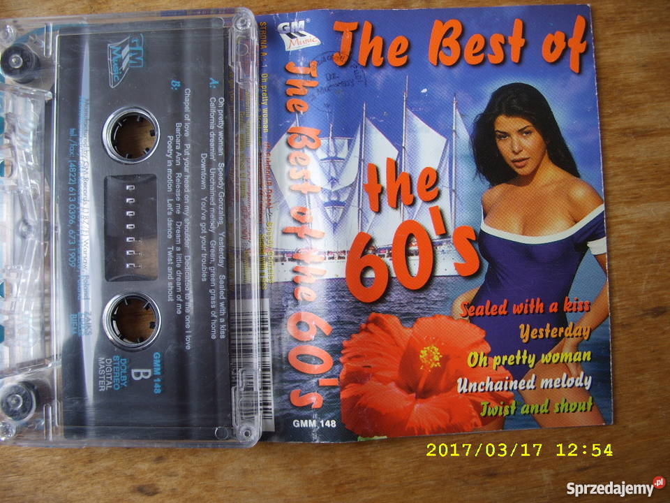 Kaseta THE BEST OF THE 60S GM MUSIC sprzedam
