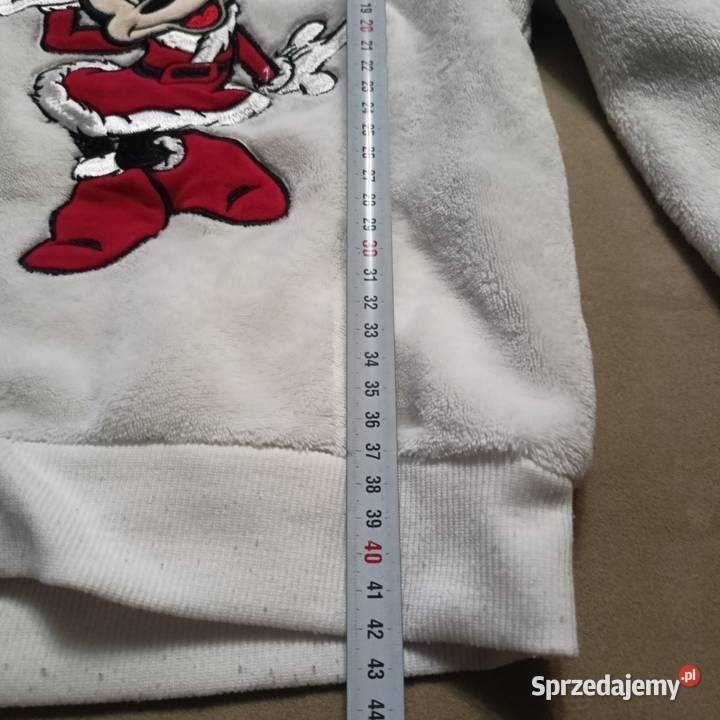 Biała bluza polarowa Disney 122 Myszka Minnie Weronikopole