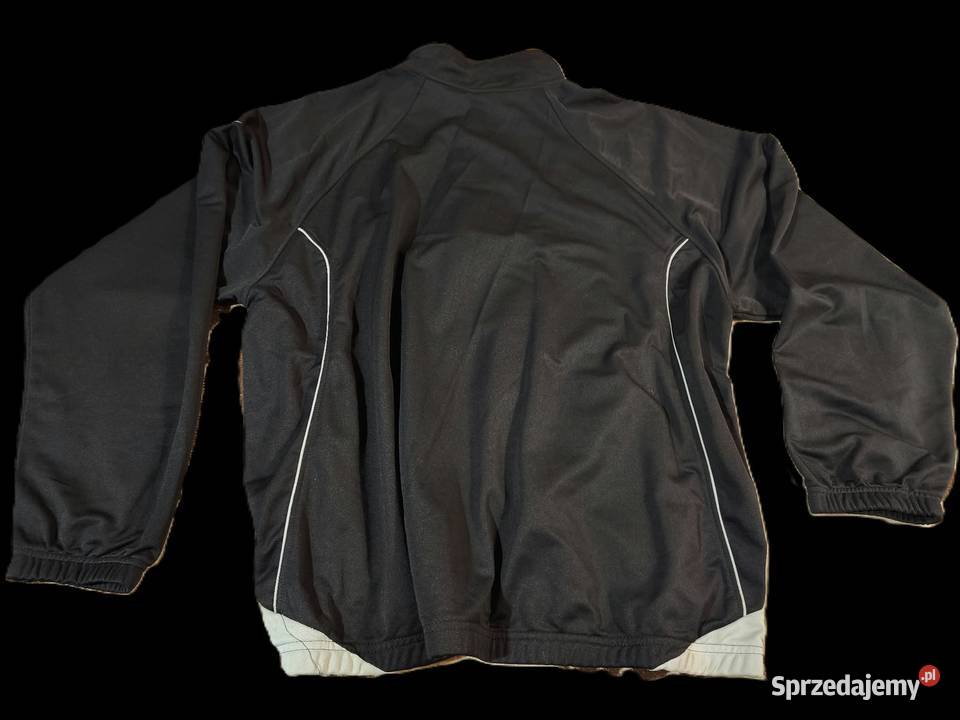 NOWA Czarna Bluza NIKE FIT Rozpinana XXL Vintage Gródek