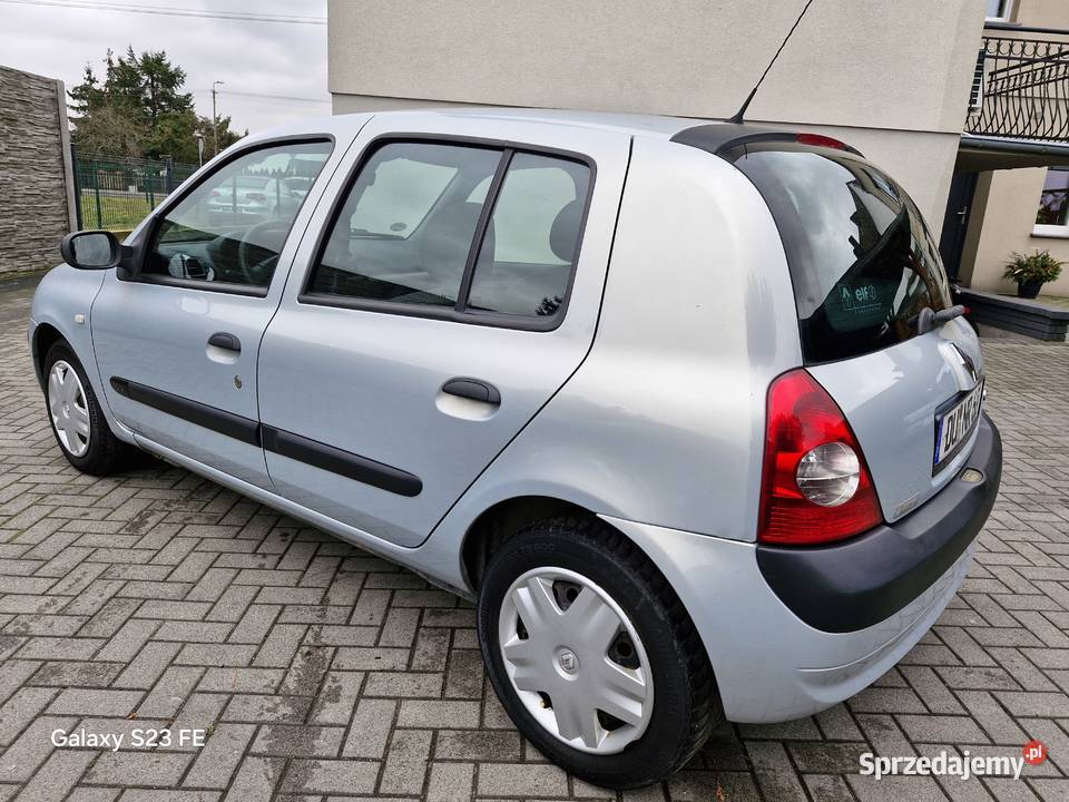 RENAULT CLIO 12benz75 KLIMATYZACJA Zadbane nieuszkodzony wielkopolskie Rydzyna