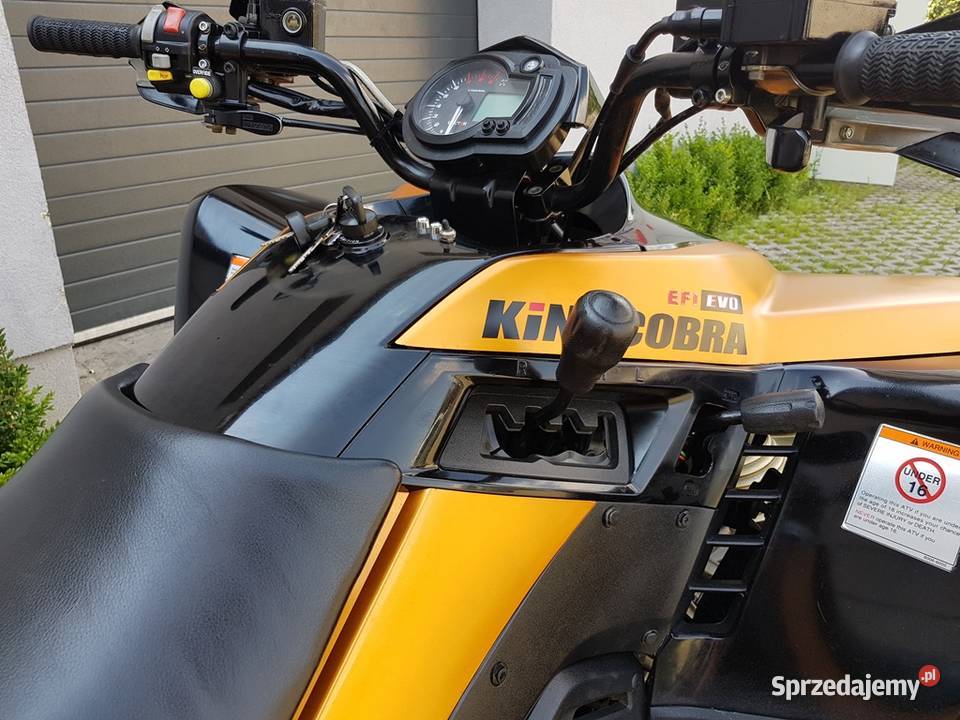 CECTEK KINGCOBRA EFI 500 Homologacja DOSTAWA Rok produkcji 2015 łódzkie Wały A