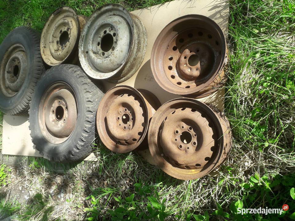 stalowe felgi 13 fabryczne do Fiat 125p Polonez Łódź