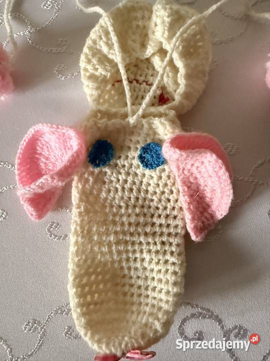Ręcznie szydełkowany ocieplacz Handmade Panów