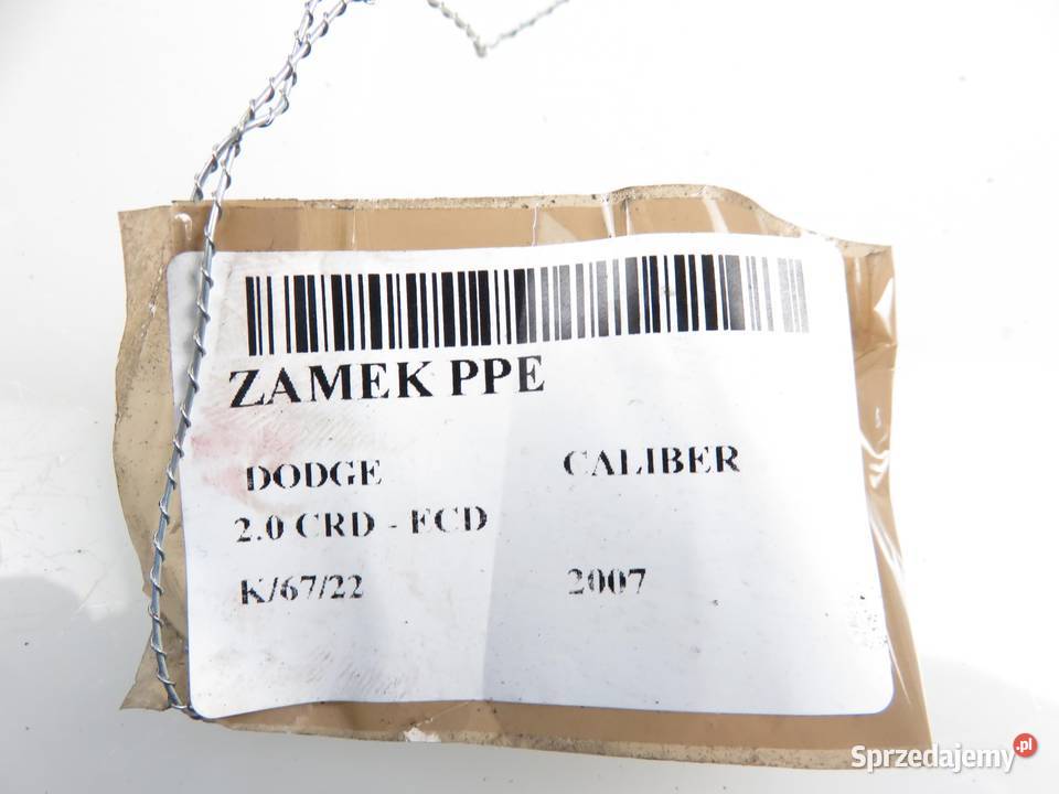 ZAMEK PRAWY PRZEDNI DODGE CALIBER sprzedam