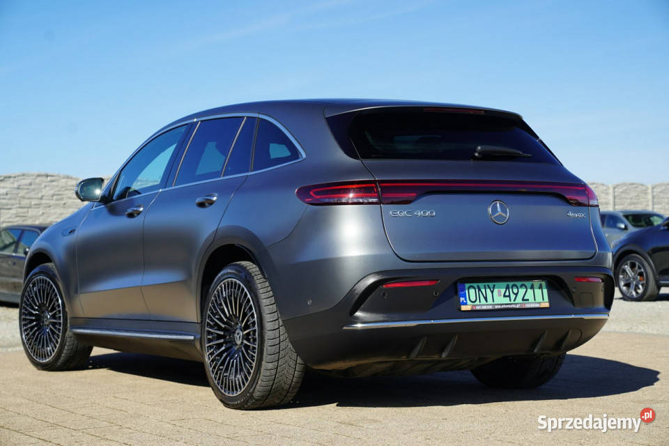 Mercedes EQC AMG skora kamery 360 nawi PANORAMA 408KM Otmuchów