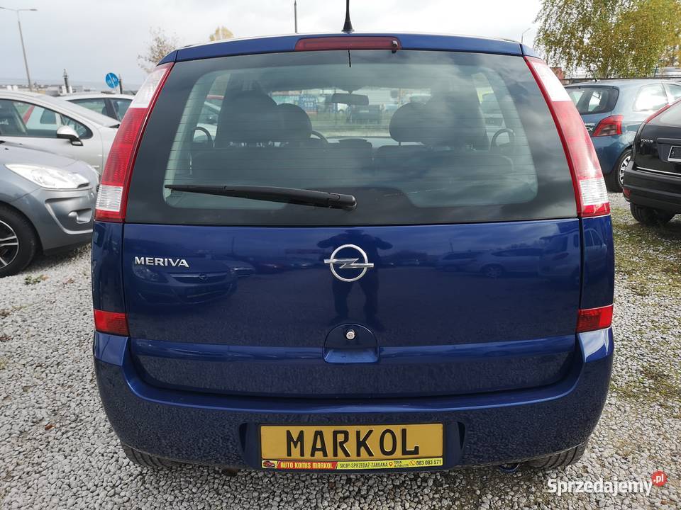 KOMIS MARKOL ZAPRASZA Opel Meriva Benzyna Niski nieuszkodzony Samochody osobowe kujawsko-pomorskie Toruń
