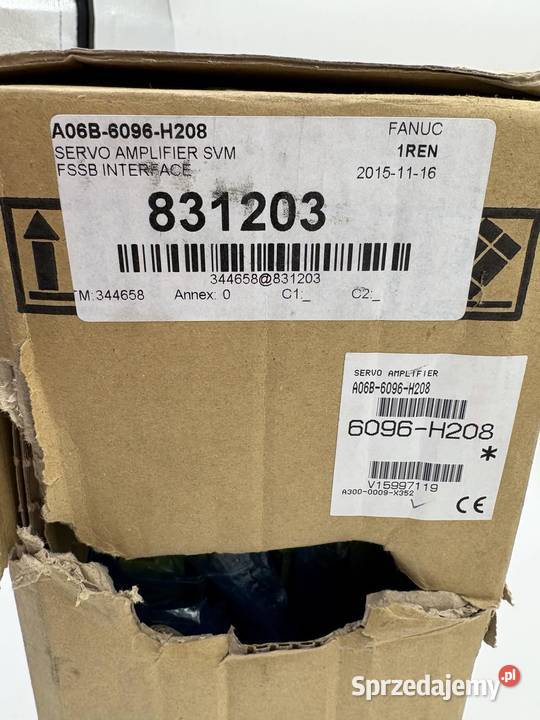 Fanuc A06B6096H208 Servo Amplifier Module Warszawa