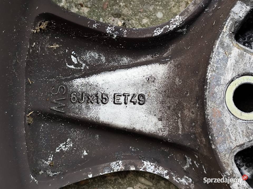 Felgi aluminiowe Opel 4 x 15 5x110 ET49 2 z Blizanów Drugi sprzedam