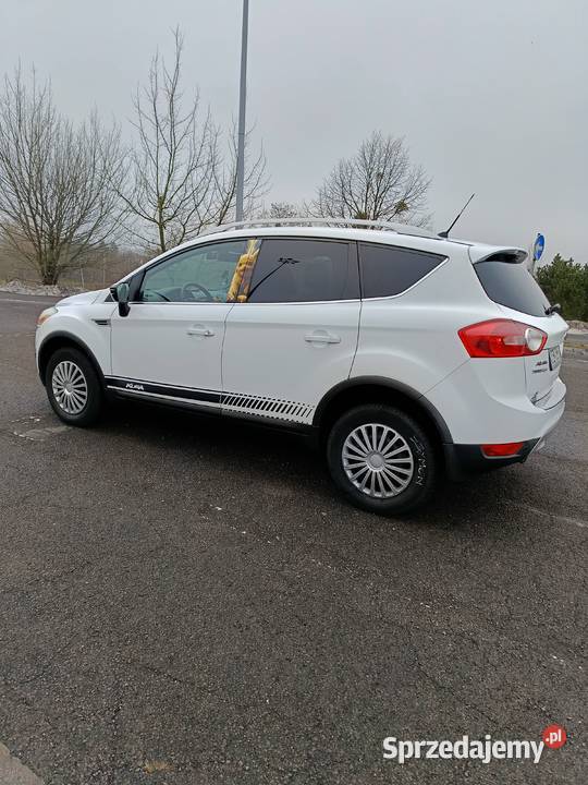 Ford Kuga 2011 20 TDCi 140 zadbany biały 2cm3 Bydgoszcz