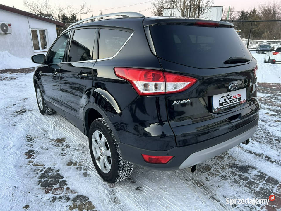 Ford Kuga TITANIUM 4x4 II 2012 czarny mazowieckie Nowe Iganie