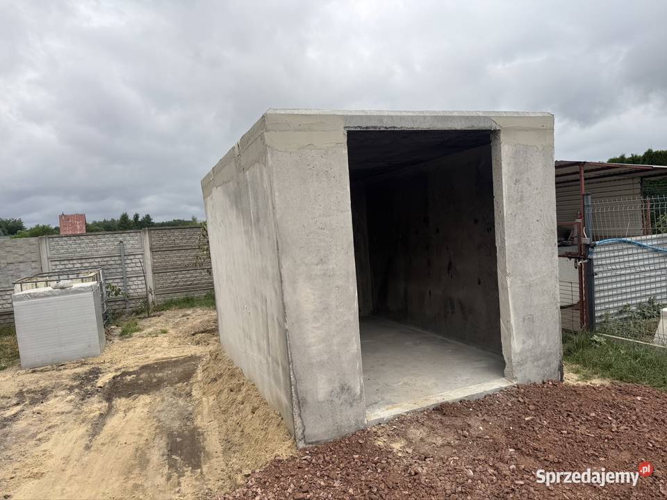 Moduł domek betonowy na rower traktorek kosirke Radom